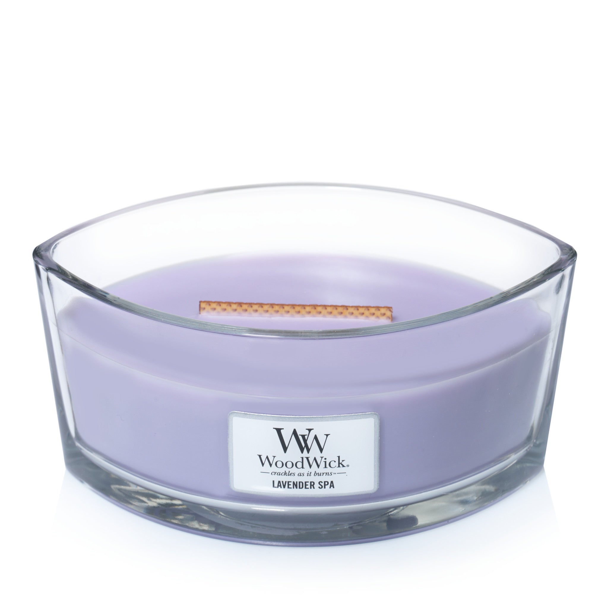 Woodwick - Candela Ellipse Lavender Spa ->