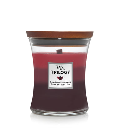 Woodwick - Candela Media Trilogy Sun-Ripened Berries