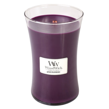 Woodwick - Candela Grande Spiced Blackberry