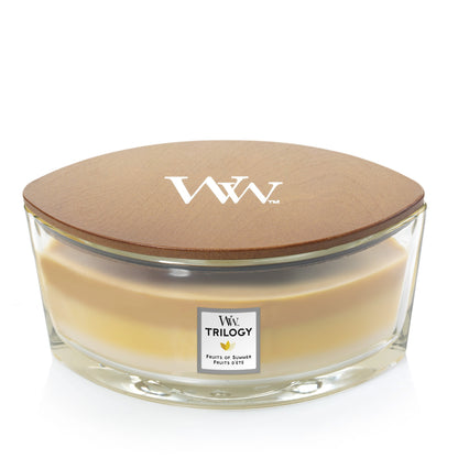 Woodwick - Candela Ellipse Trilogy Fruits Of Summer