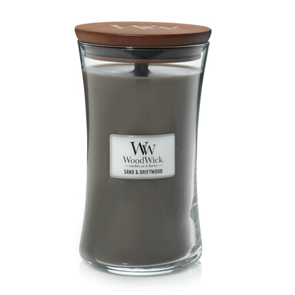 Woodwick - Candela Grande Sand & Driftwood