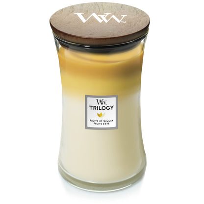 Woodwick - Candela Grande Trilogy Fruits Of Summer