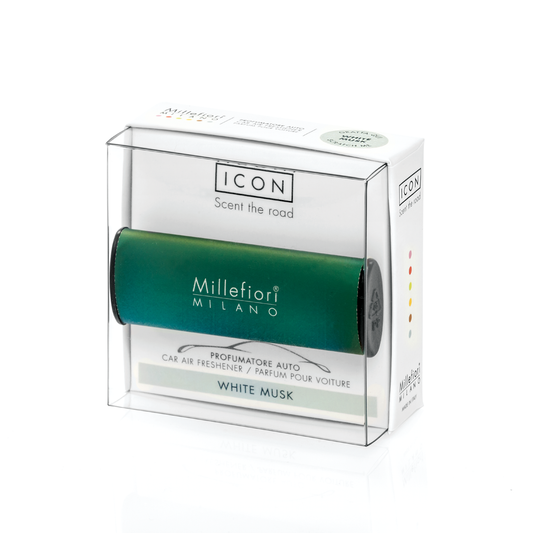 Millefiori - Diffusore Car Air Freshener «Icon» "Classic" Verde - White Musk