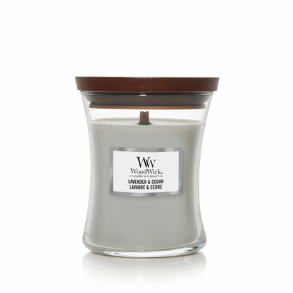 Woodwick - Candela Media Lavender & Cedar