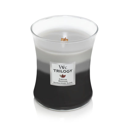 Woodwick - Candela Media Trilogy Warm Woods