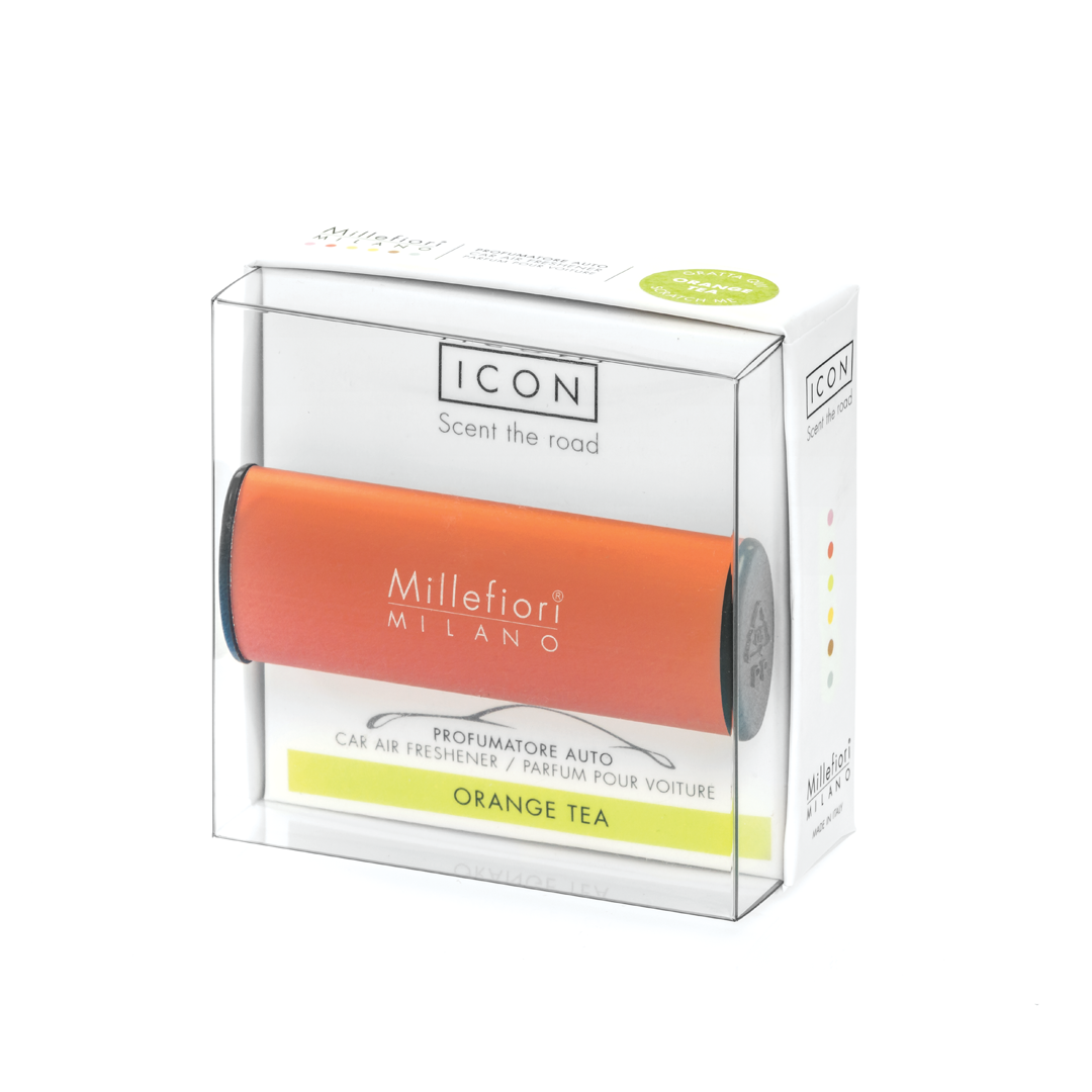 Millefiori - Diffusore Car Air Freshener «Icon» "Classic" Arancione - Orange Tea