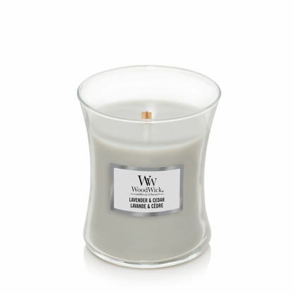 Woodwick - Candela Media Lavender & Cedar