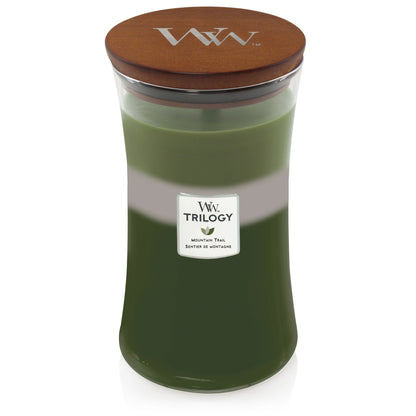 Woodwick - Candela Grande Trilogy Mountain Trail - Home and Glam