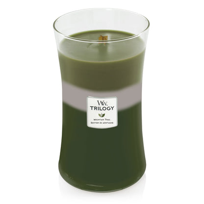 Woodwick - Candela Grande Trilogy Mountain Trail - Home and Glam