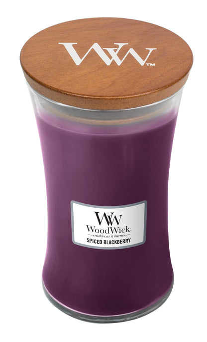 Woodwick - Candela Grande Spiced Blackberry