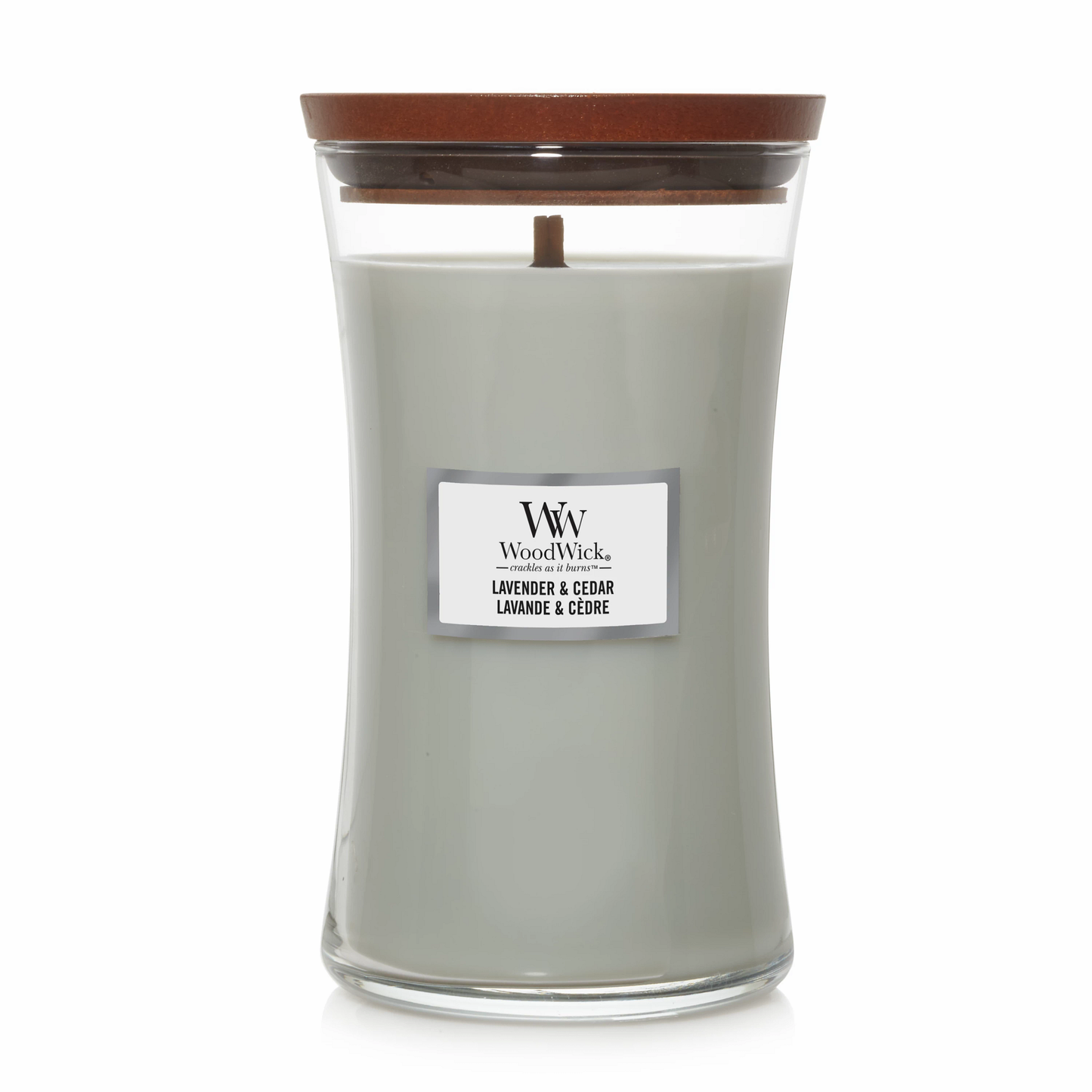 Woodwick - Candela Grande Lavender & Cedar