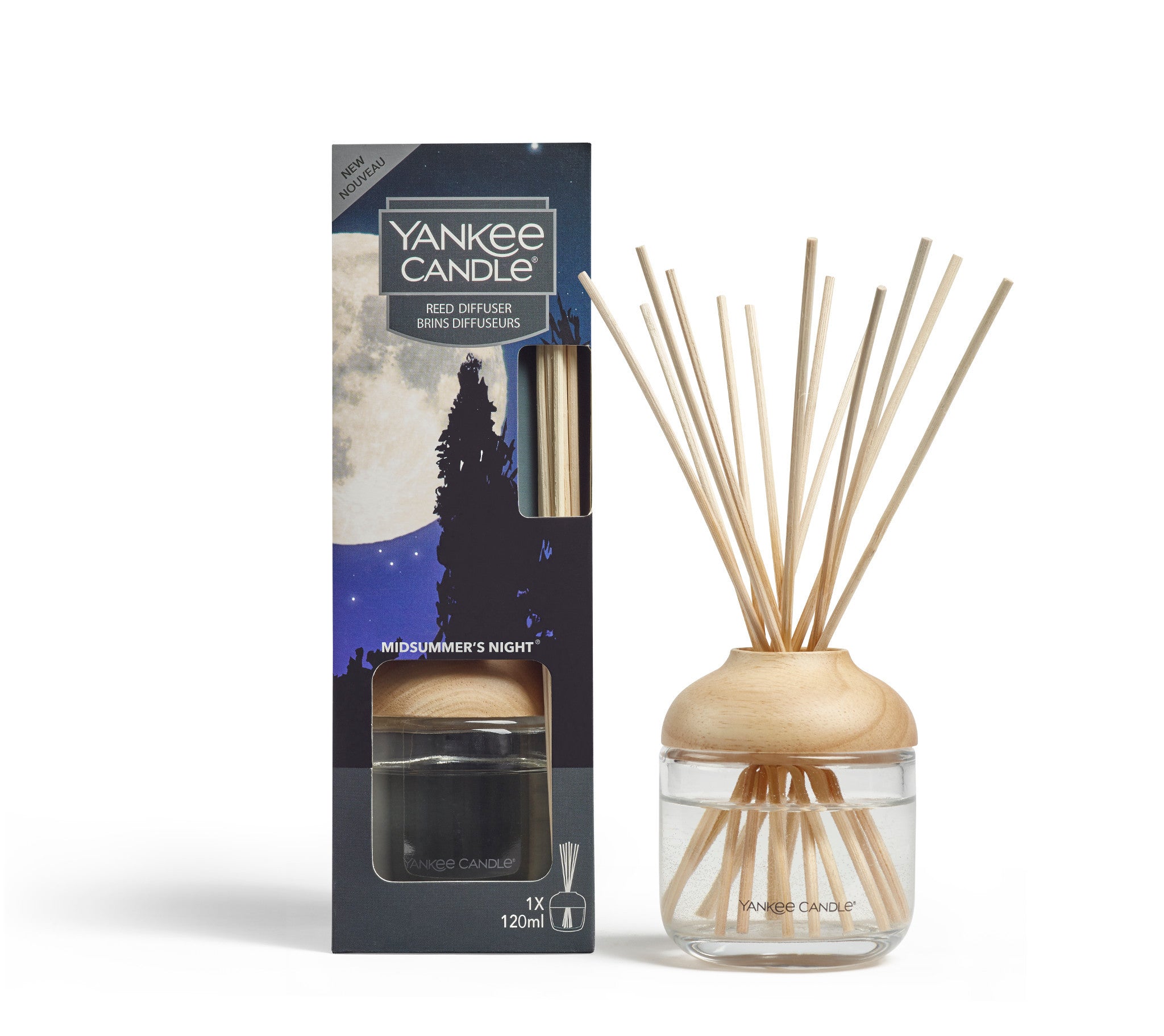 Diffusore A Bastoncini - Midsummer's Night, Diffusore A Bastoncini, Fragranze D'Ambiente, Yankee Candle