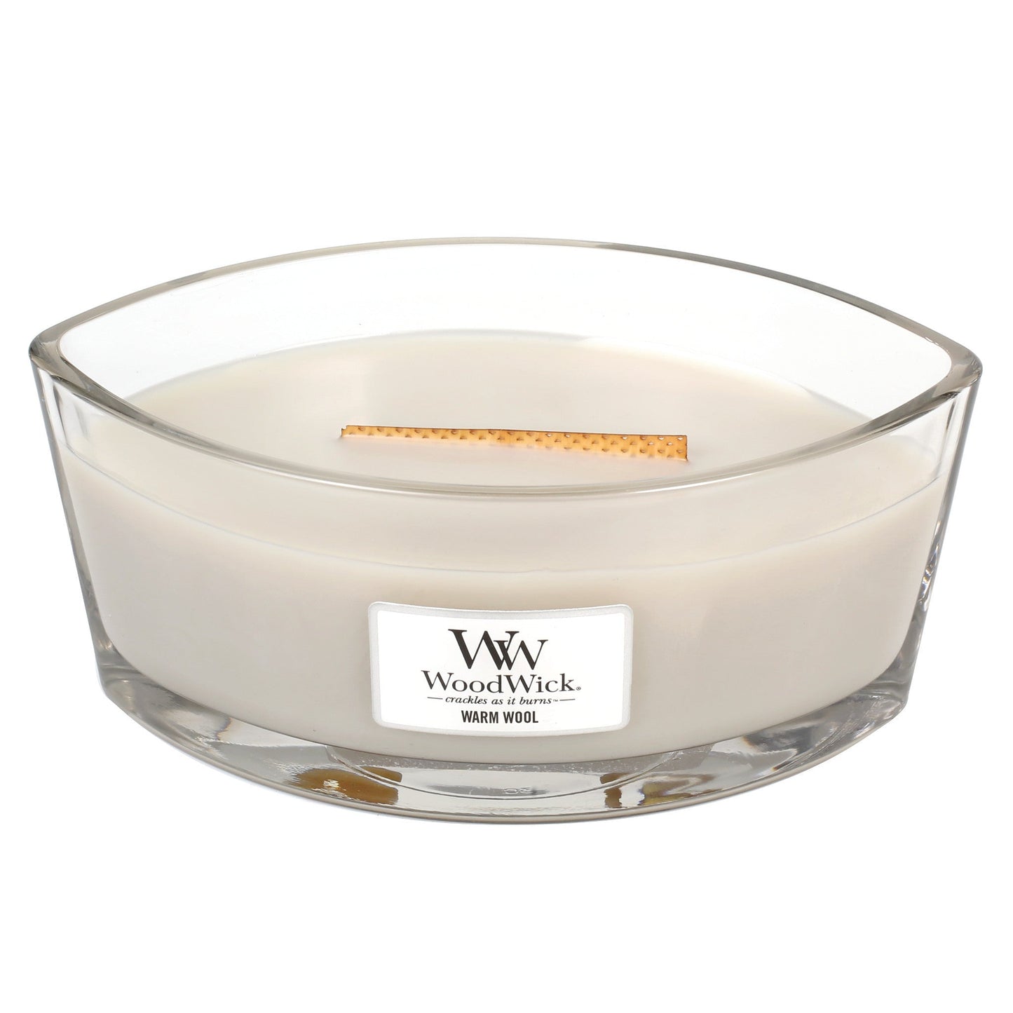 Woodwick - Candela Ellipse Warm Wool