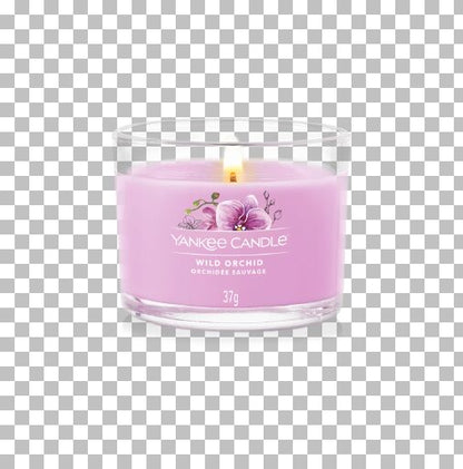 Yankee Candle - Candela Votiva in vetro Wild Orchid